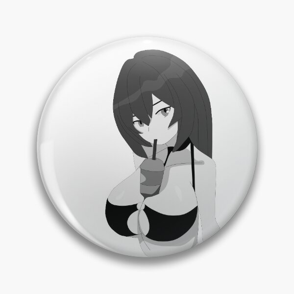 Item preview, Lewd anime girl hentai manga ecchi waifu gray tone designed and sold by ArthurPoe.
