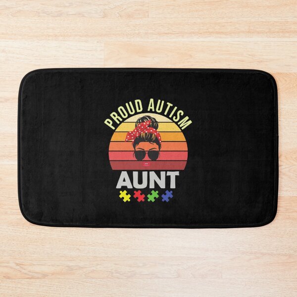 Item preview, Proud Autism aunt - Autism Awareness designed and sold by Ibu83.