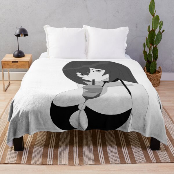 Item preview, Lewd anime girl hentai manga ecchi waifu gray tone designed and sold by ArthurPoe.