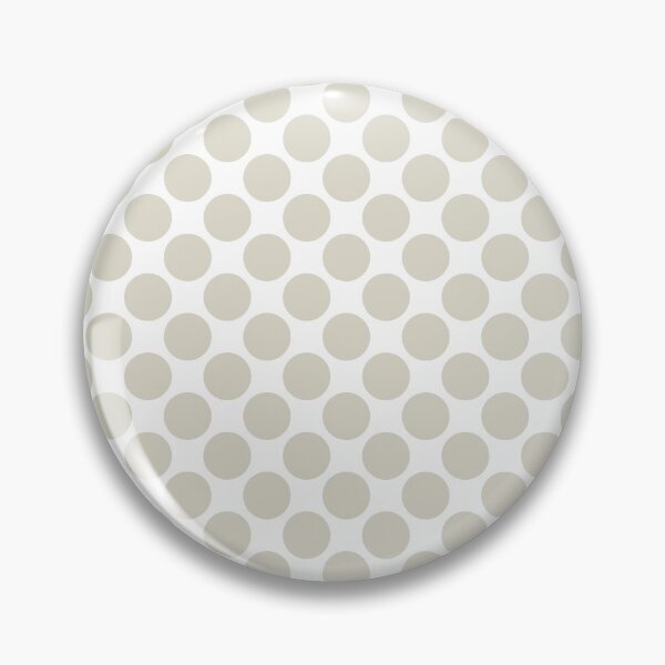 Item preview, Tan and White Uniform Large Polka Dot Pattern Pairs Benjamin Moore 2022 Popular Color Morning Dew OC-140 - Colour Trends - Shades - Hues designed and sold by ColorOfTheYears.