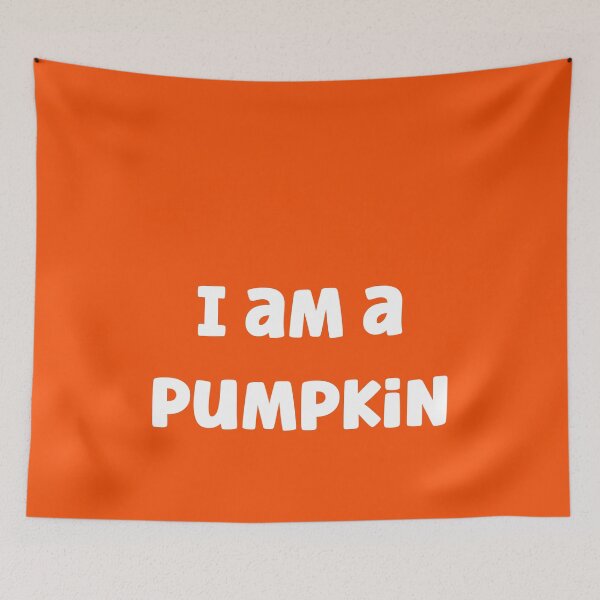 Item preview, I am a Pumpkin Ironic Fancy Dress for Halloween designed and sold by Labradoodlesetc.