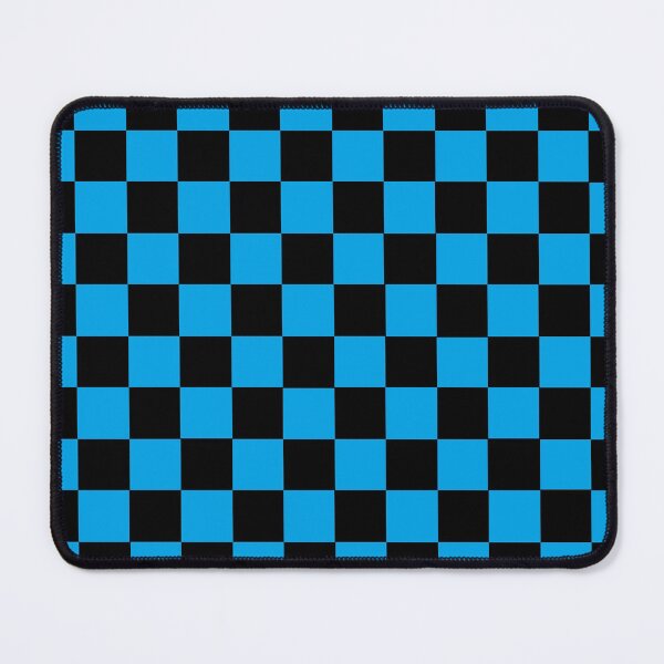 Item preview, Checkered Black and Turquoise designed and sold by lornakay.