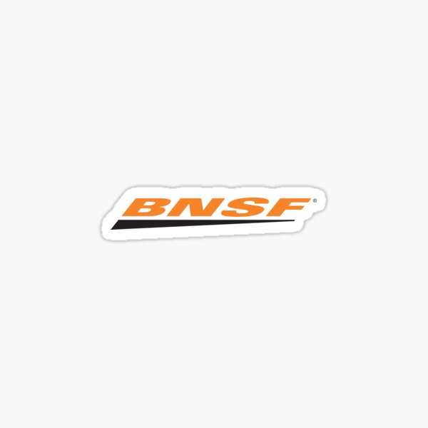 BNSF Train Logo Sticker