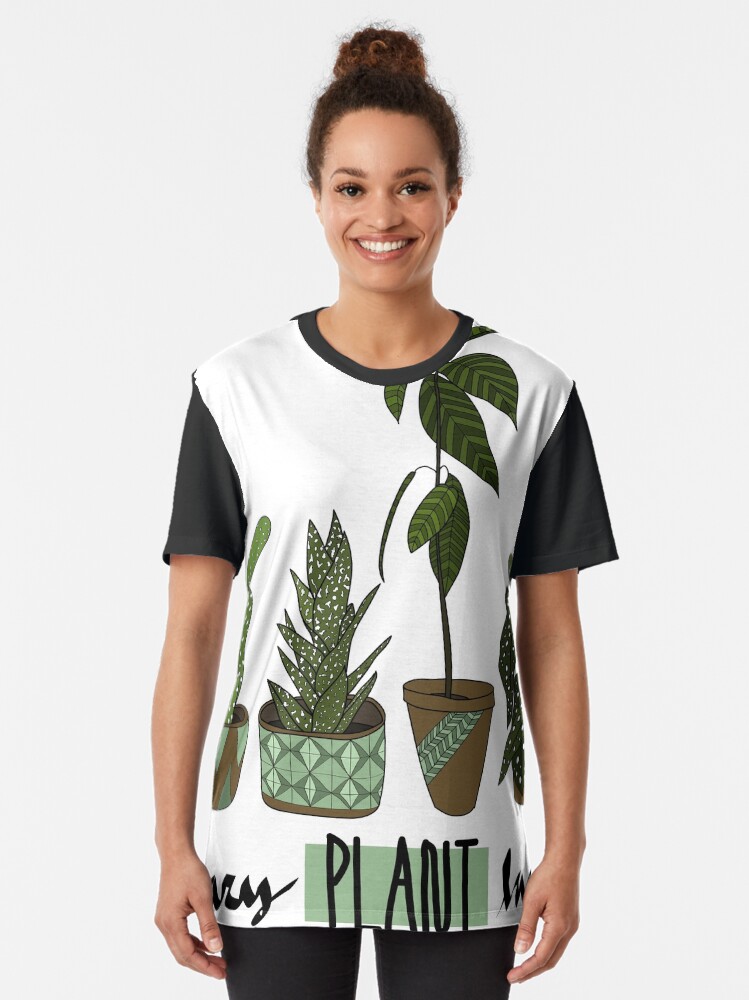 "Crazy plant lady" Tshirt by inacaroline Redbubble