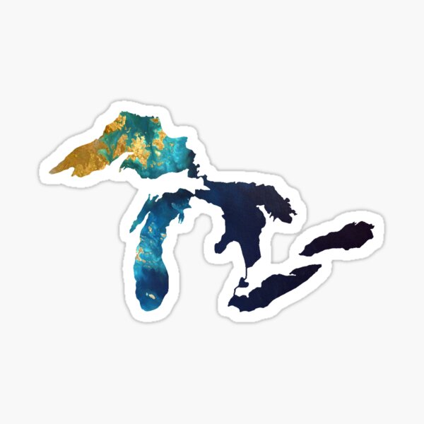 Great Lakes Sticker