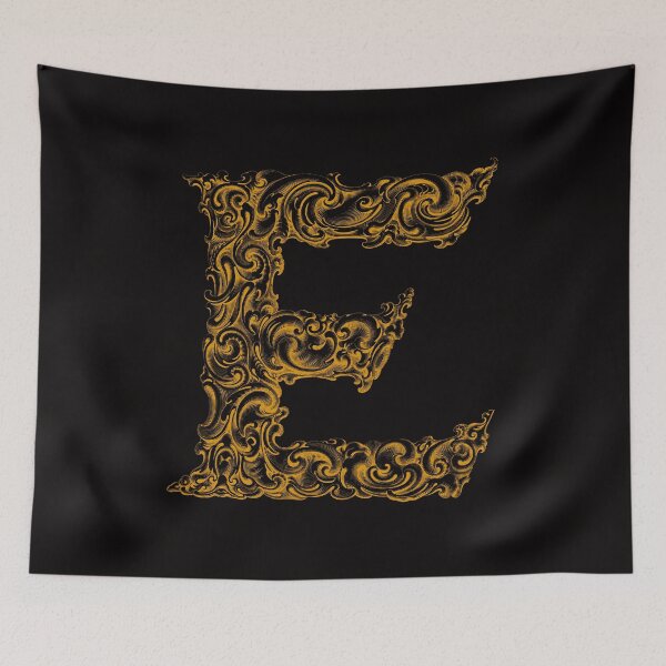 Item preview, Classic gold letter E T-shirt. designed and sold by yahia19988.