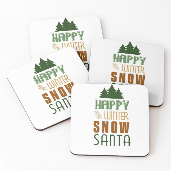 Item preview, Happy, Winter, Snow, Santa designed and sold by Sassylife.