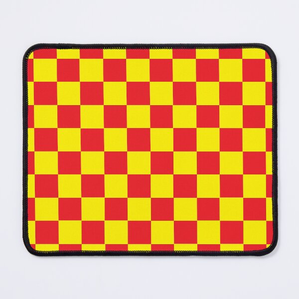 Item preview, Checkered Yellow and Red  designed and sold by lornakay.