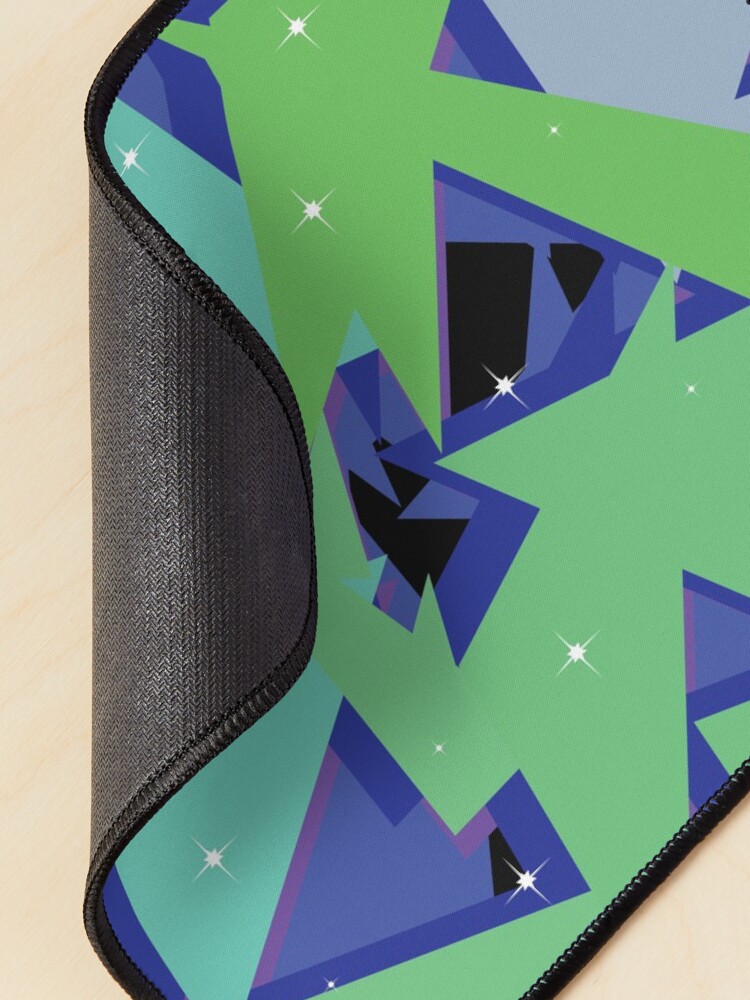 Alternate view of Abstract Mountains and Trees Mouse Pad
