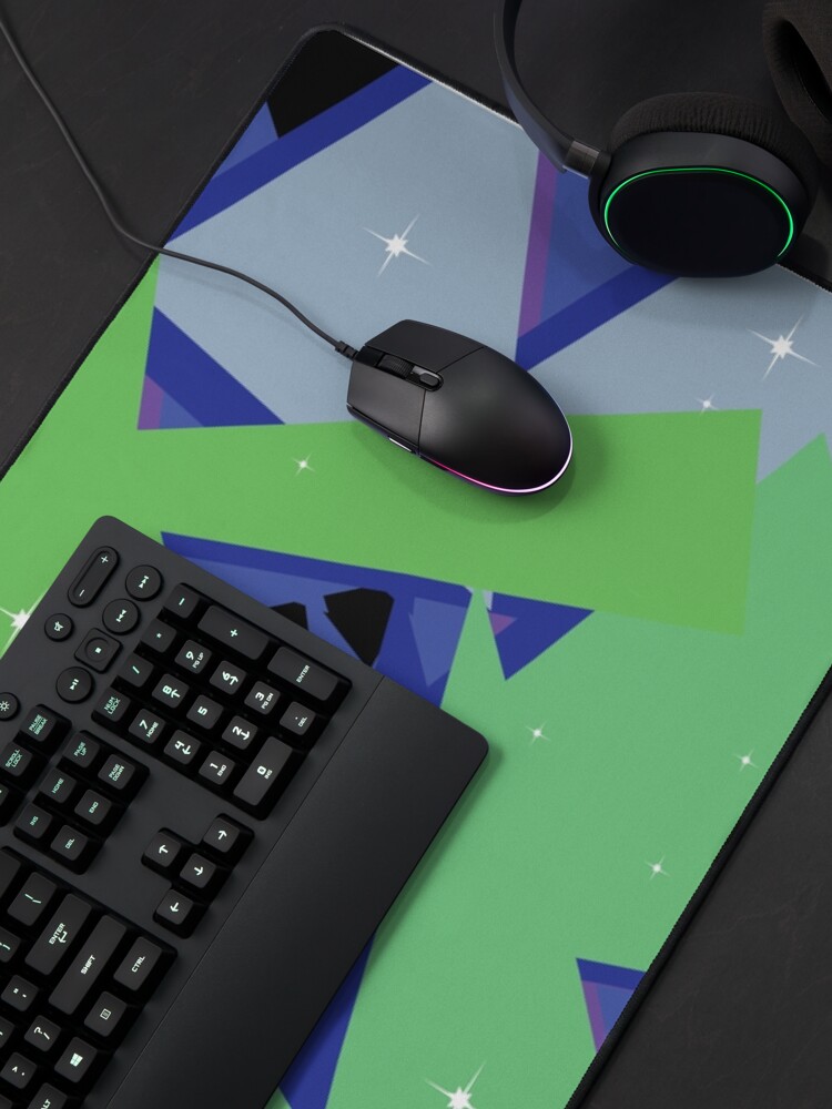Alternate view of Abstract Mountains and Trees Mouse Pad