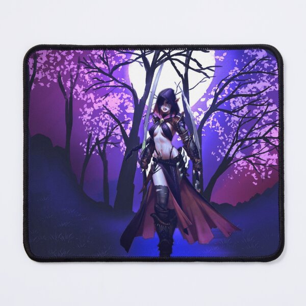Item preview, Dark Assassin in the fantasy forest designed and sold by brendanre.