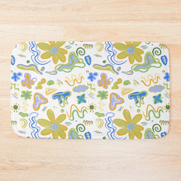 Item preview, Shapes and flowers pattern designed and sold by Amandacrystal.