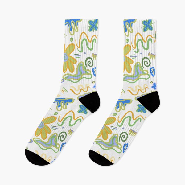 Item preview, Shapes and flowers pattern designed and sold by Amandacrystal.