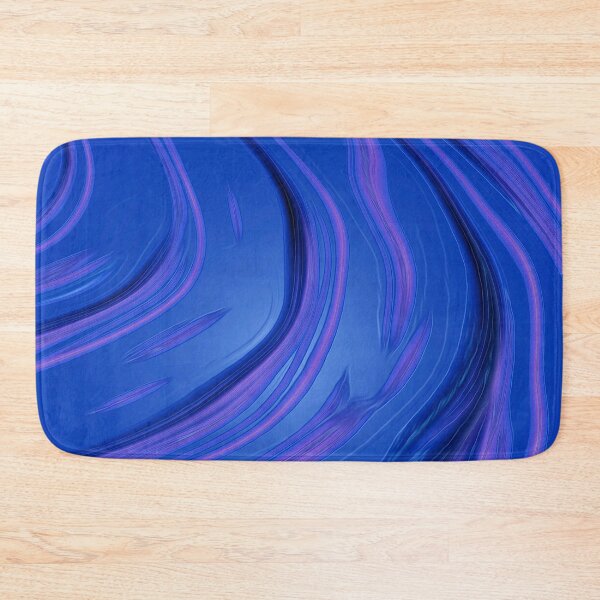 Item preview, Blue Floral Cascading Waves designed and sold by fatenanwar.