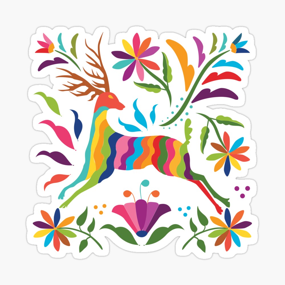 Póster «Mexican Otomí Deer / Colorful & happy art by Akbaly» de Akbaly | Redbubble Póster «Mexican Otomí Deer / Colorful & happy art by Akbaly» de Akbaly | Redbubble