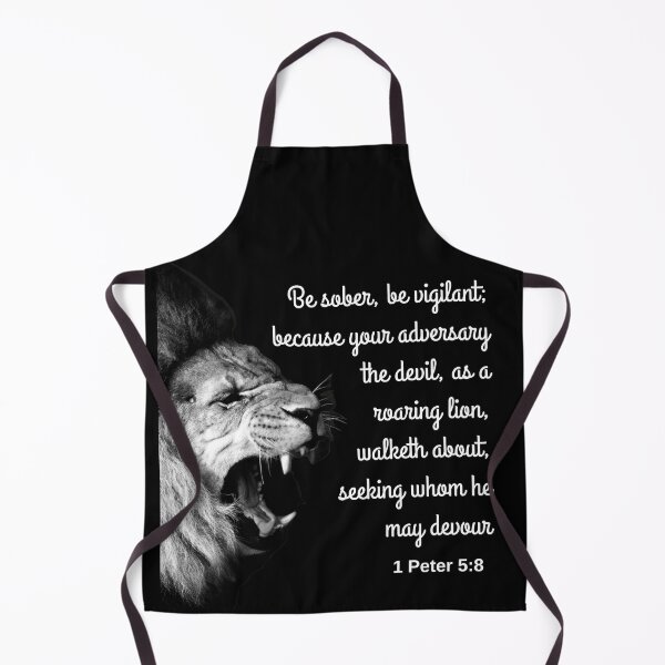 Item preview, 1 Peter 5:8 KJV designed and sold by Caregiverology.