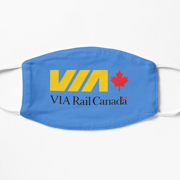 VIA Train Logo Flat Mask