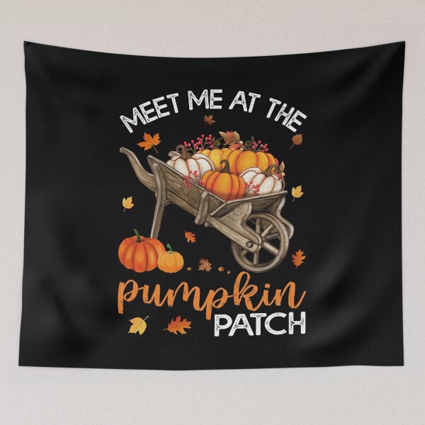 Item preview, Meet Me At The Pumpkin Patch Wheelbarrow Hello Fall 2021 designed and sold by Estrytee.