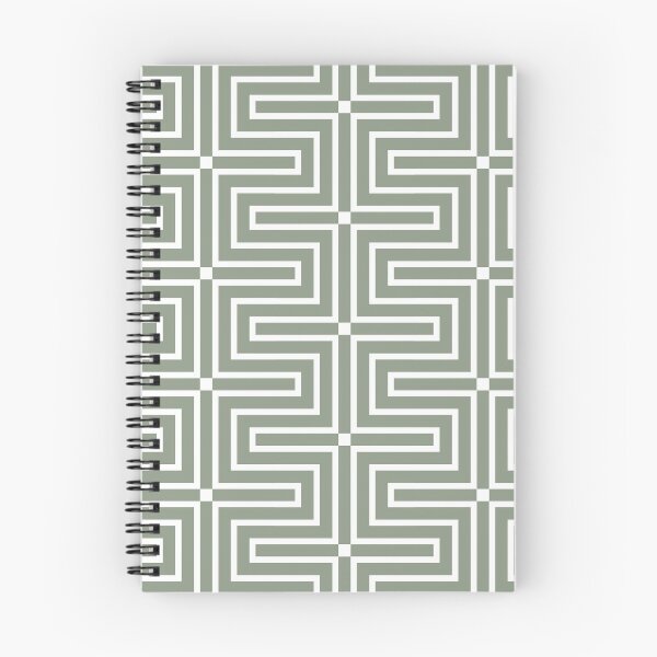 Item preview, Green and White Tessellation Line Pattern 3 Pairs Benjamin Moore 2022 Popular Color High Park 467 - Colour Trends - Shades - Hues designed and sold by ColorOfTheYears.