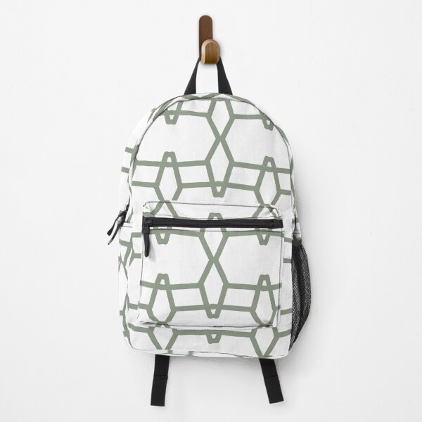Item preview, Green and White Tessellation Line Pattern 9 Pairs Benjamin Moore 2022 Popular Color High Park 467 - Colour Trends - Shades - Hues designed and sold by ColorOfTheYears.
