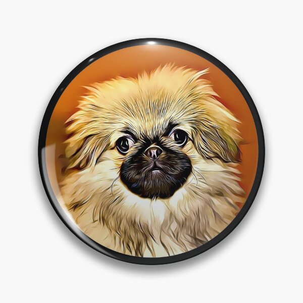 Item preview, Pekingese Portrait designed and sold by RevolutionInPaint.