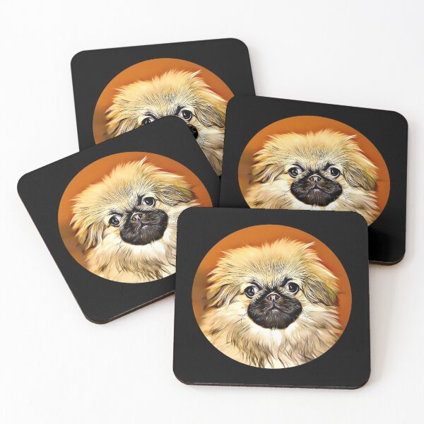 Item preview, Pekingese Portrait designed and sold by RevolutionInPaint.
