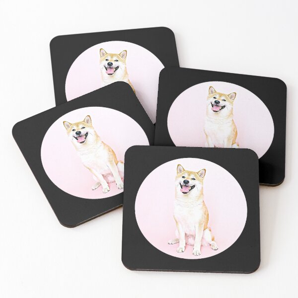Item preview, Shiba Inu Portrait designed and sold by RevolutionInPaint.
