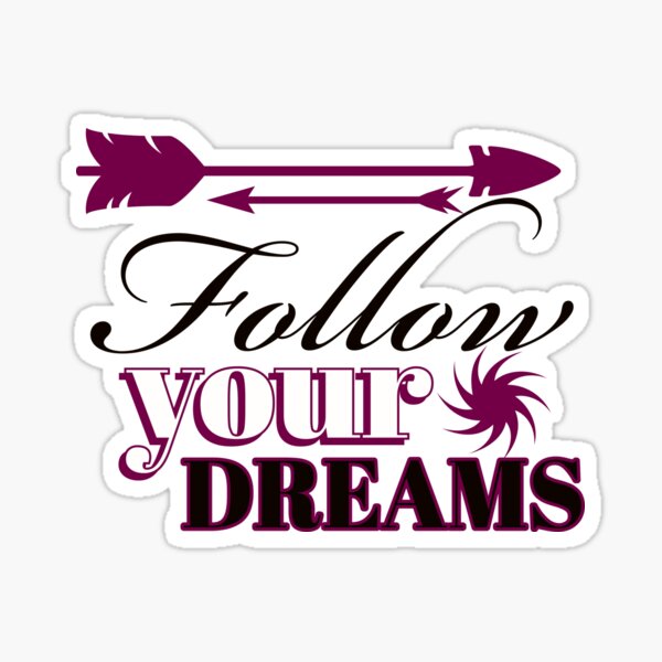 Item preview, Follow your dreams designed and sold by LadyBee86.