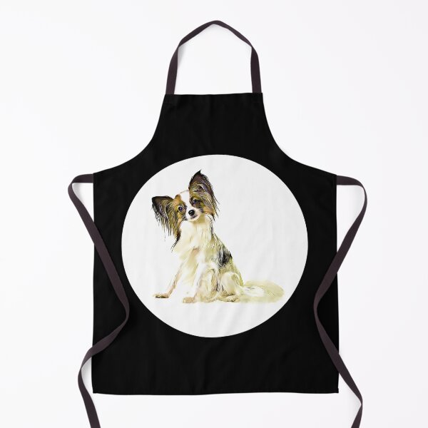 Item preview, Papillon Dog Portrait designed and sold by RevolutionInPaint.