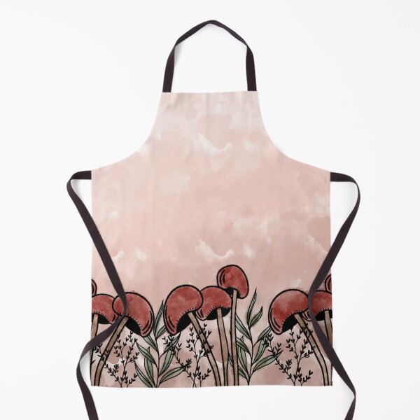 Item preview, Mushrooms in a Dusty Sky designed and sold by Moon Fern Vintage.