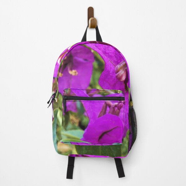 Item preview, White Blooming Flower Surrounded By Purple & Green Leaves - Photography designed and sold by By Roqia.