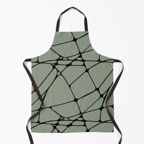 Item preview, Mid-tone Green and Black Abstract Mosaic Pattern 1 Pairs Benjamin Moore 2022 Popular Color High Park 467 - Colour Trends - Shades - Hues designed and sold by ColorOfTheYears.