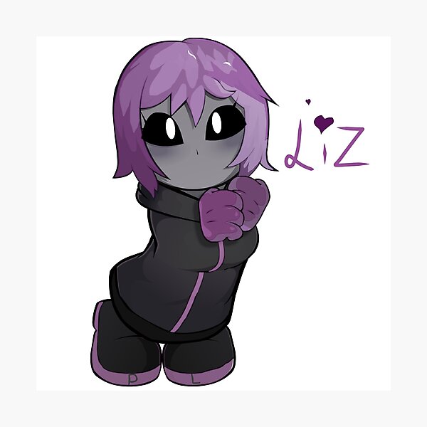 "madness combat liz" Photographic Print by PurpleLoba Redbubble