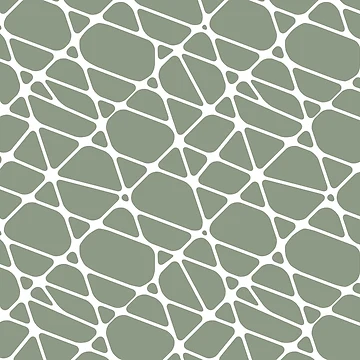 Imagen de la obra Mid-tone Green and White Abstract Mosaic Pattern 2 Pairs Benjamin Moore 2022 Popular Color High Park 467 - Colour Trends - Shades - Hues de ColorOfTheYears