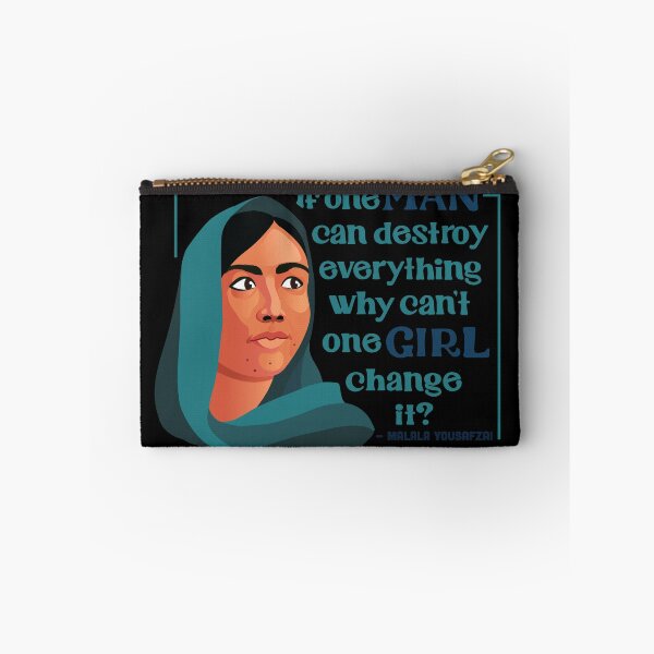 Item preview, If one man can destroy everything why can't one girl change it? (on black) designed and sold by NVINY.