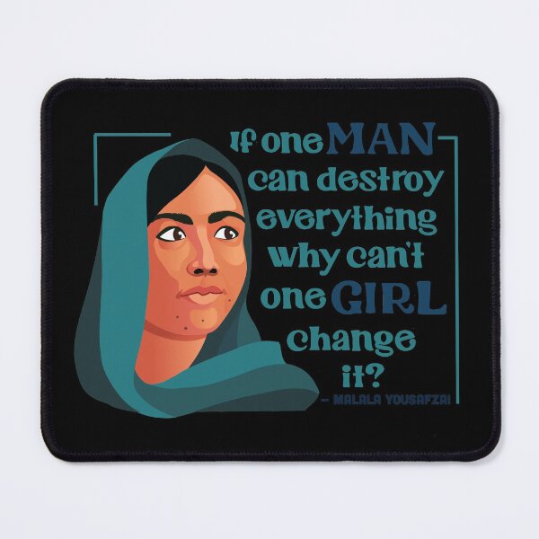 Item preview, If one man can destroy everything why can't one girl change it? (on black) designed and sold by NVINY.