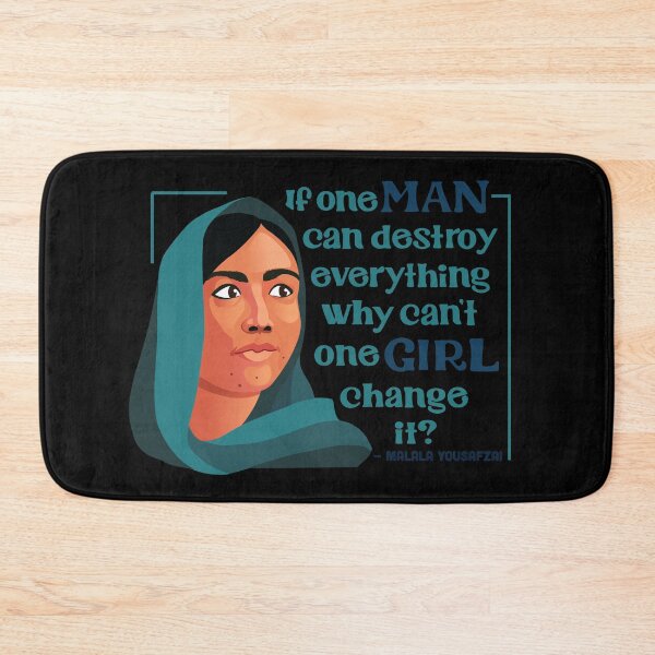 Item preview, If one man can destroy everything why can't one girl change it? (on black) designed and sold by NVINY.
