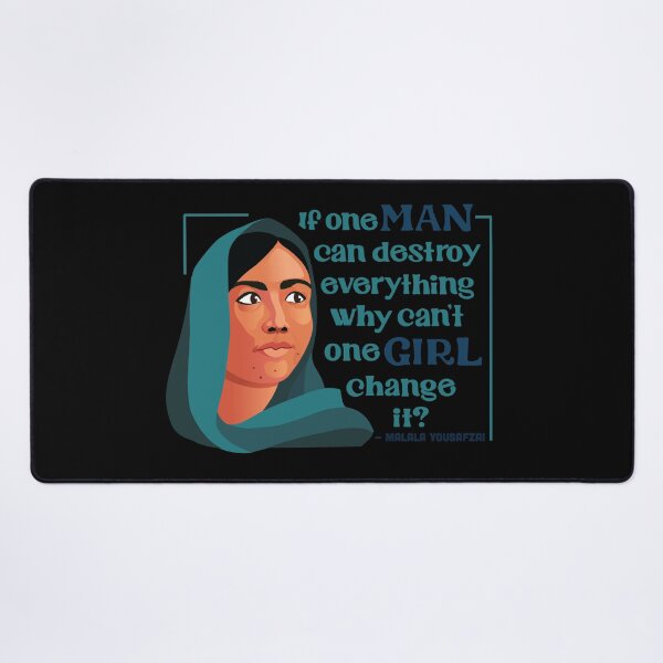 Item preview, If one man can destroy everything why can't one girl change it? (on black) designed and sold by NVINY.
