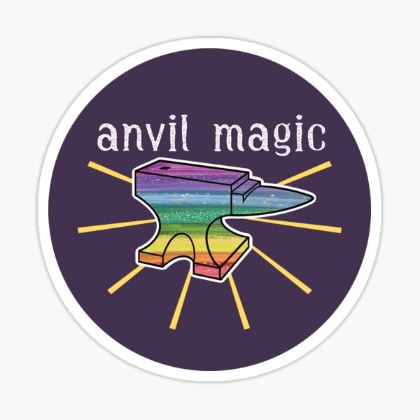 Item preview, Blacksmith Metalsmith Magic Forge Anvil designed and sold by Tanya Mihe.