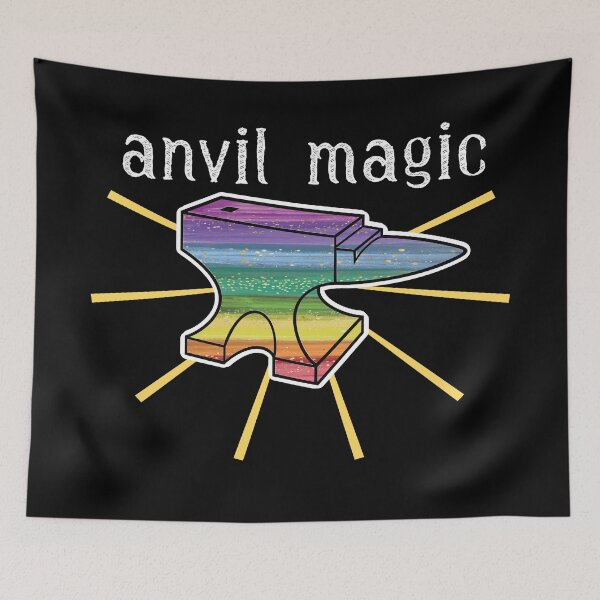 Item preview, Blacksmith Metalsmith Magic Forge Anvil designed and sold by Tanya Mihe.