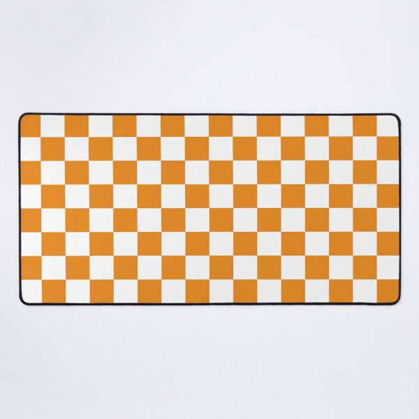 Aperçu de l'œuvre Orange White Checkerboard créée et vendue par Sportswear.