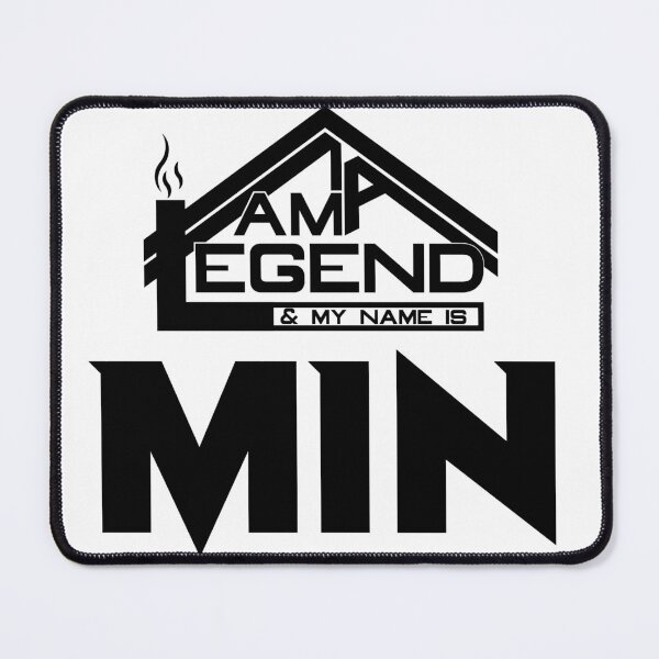 Item preview, I am a Legend & My Name Is Min ( I am Legendary ) designed and sold by koreatvtea.