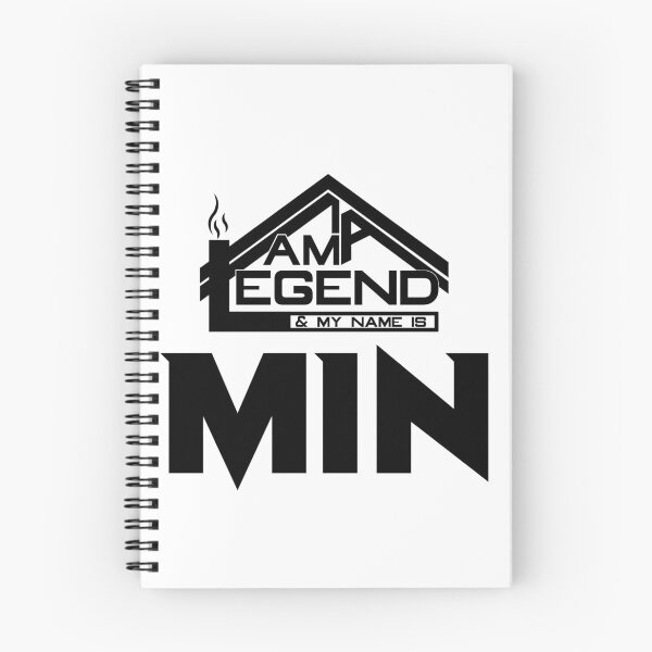 Item preview, I am a Legend & My Name Is Min ( I am Legendary ) designed and sold by koreatvtea.