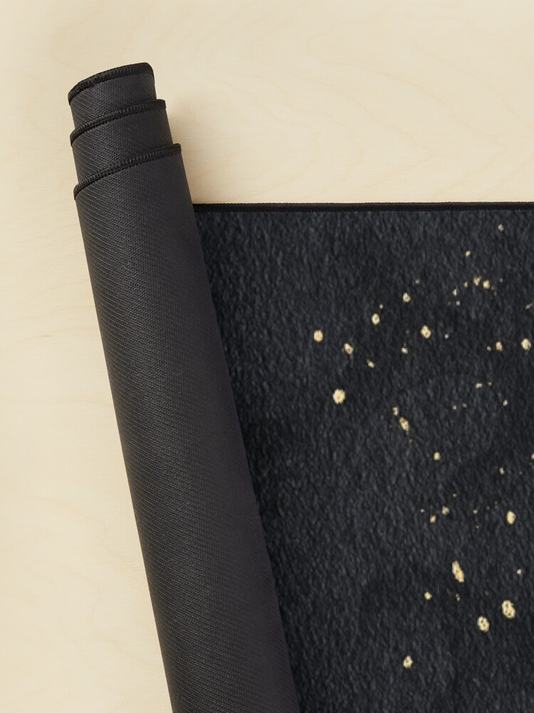 Alternate view of Midnight Golden Sky Paint Mouse Pad