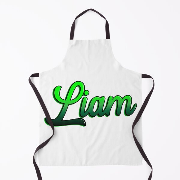 Item preview, Name Liam in green, black with gradient and shadows designed and sold by Rene Acan.