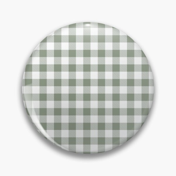 Item preview, Green and White Buffalo Plaid Checkerboard Pattern Pairs Benjamin Moore 2022 Popular Color High Park 467 - Colour Trends - Shades - Hues designed and sold by ColorOfTheYears.
