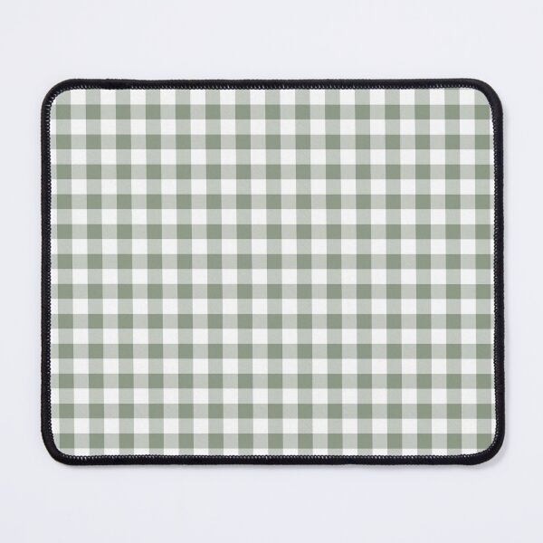 Item preview, Green and White Buffalo Plaid Checkerboard Pattern Pairs Benjamin Moore 2022 Popular Color High Park 467 - Colour Trends - Shades - Hues designed and sold by ColorOfTheYears.