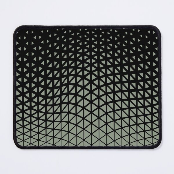 Item preview, Green and Black Triangle Gradient Wave Pattern Pairs Benjamin Moore 2022 Popular Color High Park 467 - Colour Trends - Shades - Hues designed and sold by ColorOfTheYears.