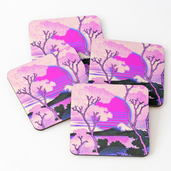 Item preview, Vaporwave Aesthetic Mount Fuji designed and sold by ind3finite.