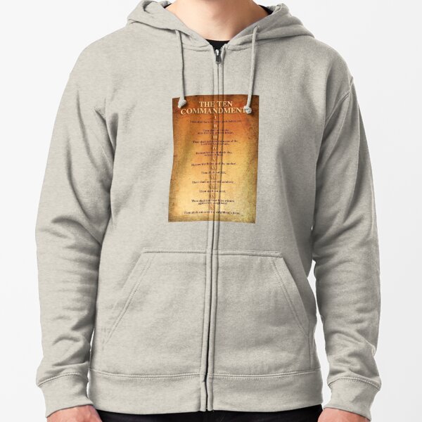 10 Commandments Sweatshirts & Hoodies for Sale | Redbubble